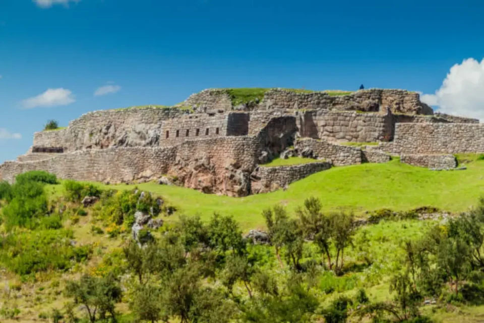 Fotografia del centro arqueologico de puka pukara